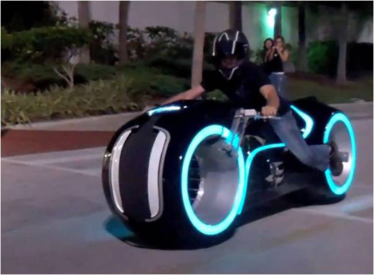 Futuristic bikes at Big Boys Toys 2012 