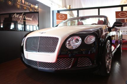 4-Luxury-Refinish's-Bentley-Continental-with-a-diamond-studded-bonnet